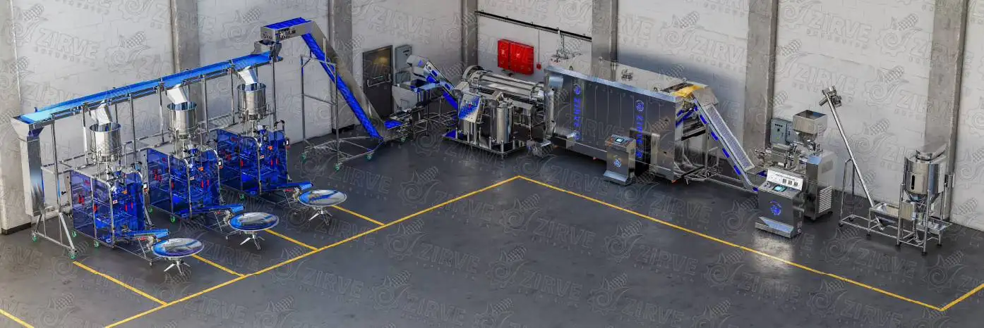 LC200-E Puffed Corn Project